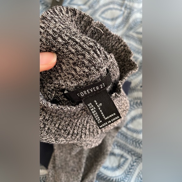 Sweater tank top mock neck - Small - Grey - Picture 4 of 4